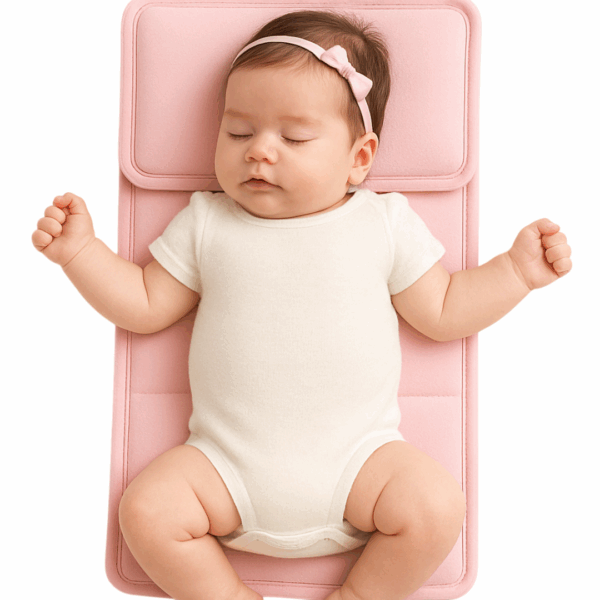 Cambiador con almohada para bebé