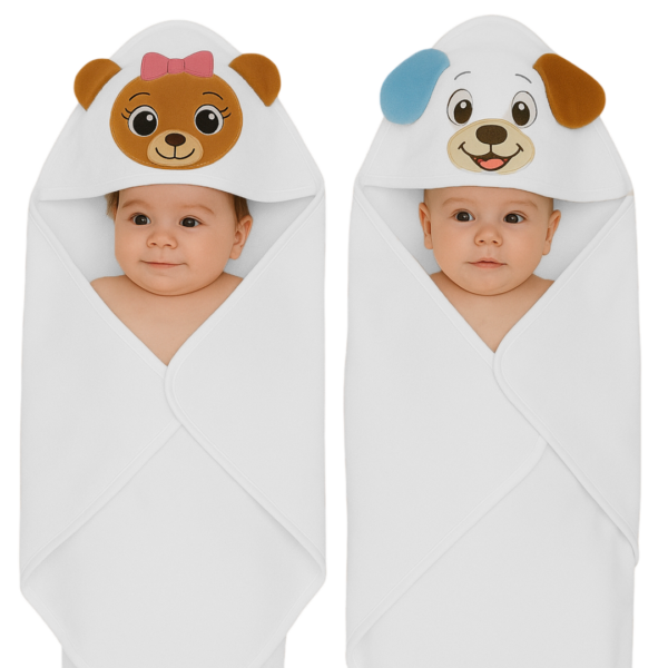 Set toalla y faciales para bebé