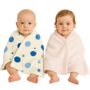Cobija estampada para bebé