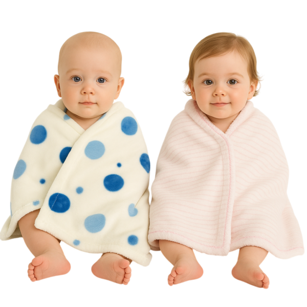 Cobija estampada para bebé