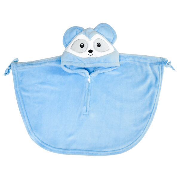 Ruana infantil con gorro - Imagen 3