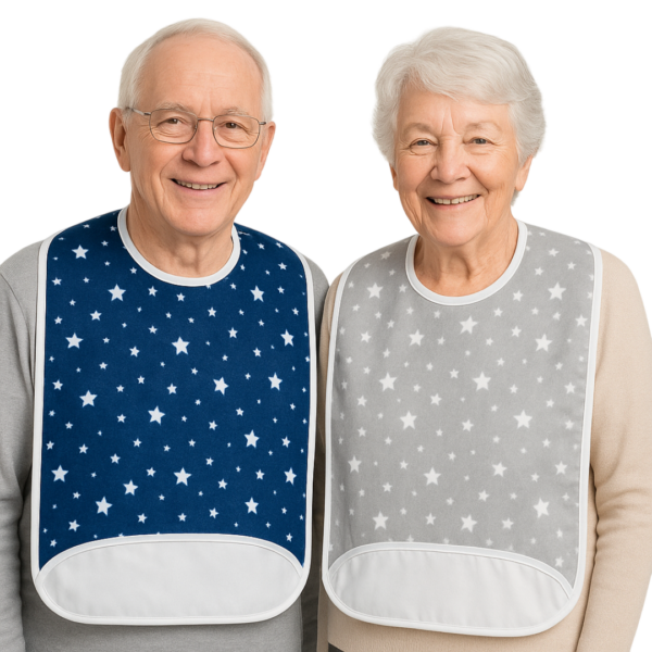 Set x4 baberos para adulto